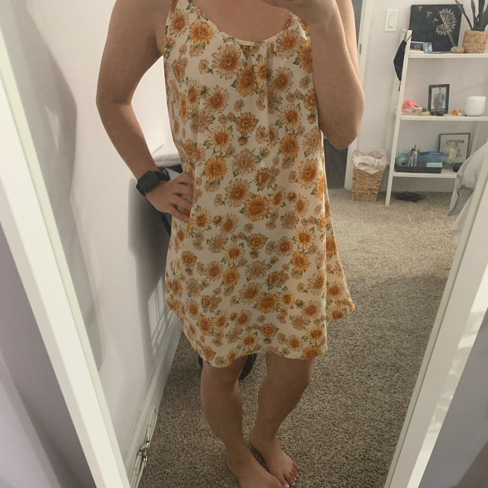 Floral summer dress